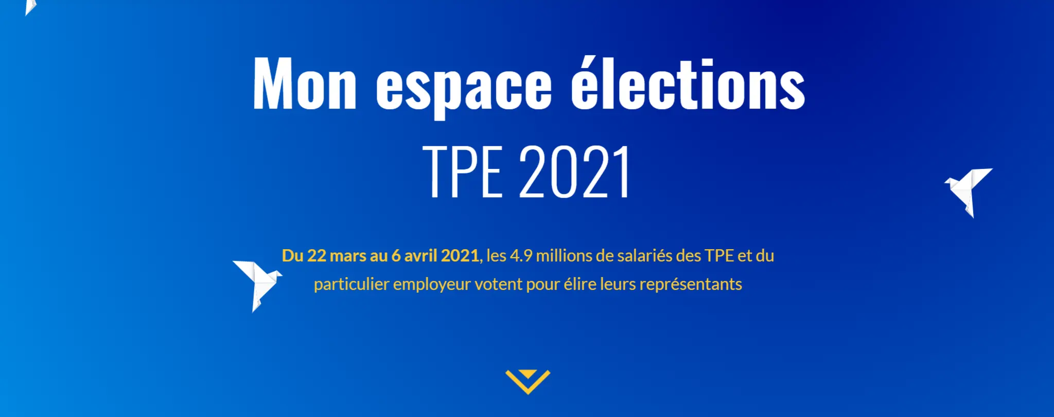 élections TPE 2021